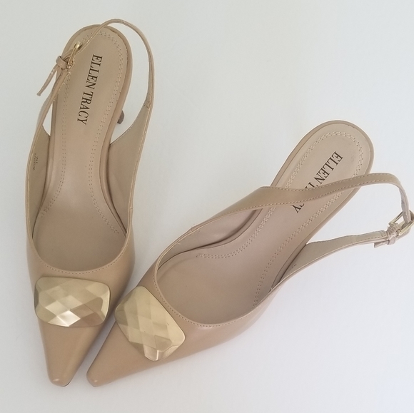 Ellen Tracy's 'Wendy' Leather Dress Shoe - Picture 3 of 8